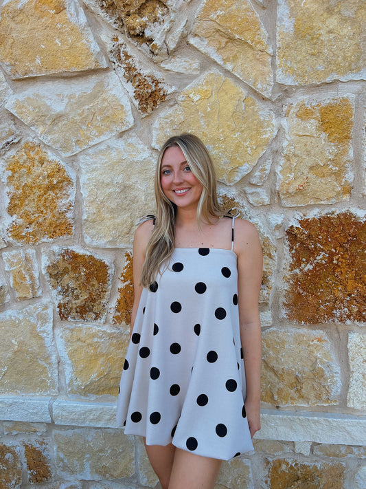 Polly Polka Dot Bubble Dress